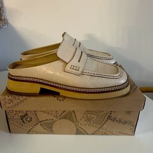 Free People Lilith Loafer Mules Size 38 (8) - Worn Twice with Box!